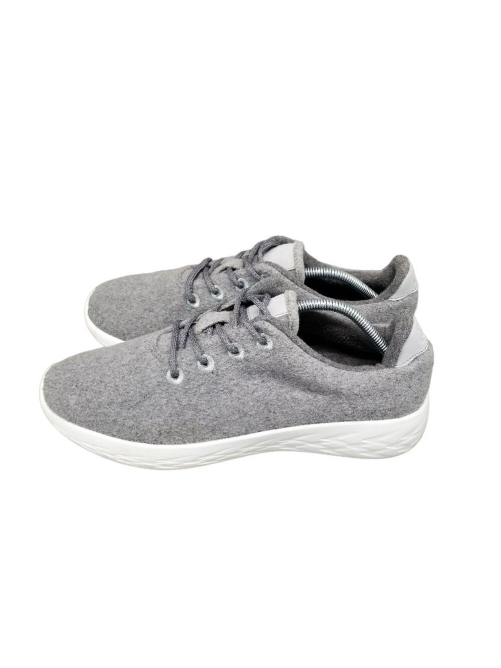 Urban Fox Shoes Mens 12 Gray Merino Wool Lace Up Low Top Sneakers *Read*